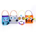 thumbnail image 3 of 4PCS Halloween Candy Bag Portable Cute Assorted Trick or Treat Bag Tote Gift Bag, 3 of 10