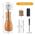 thumbnail image 7 of Leather Sewing Awl Kit Machine Lock Stitcher Thread Needles, 7 of 7