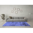 thumbnail image 3 of Ahgly Company Indoor Rectangle Oriental Blue Industrial Area Rugs, 5' x 8', 3 of 4
