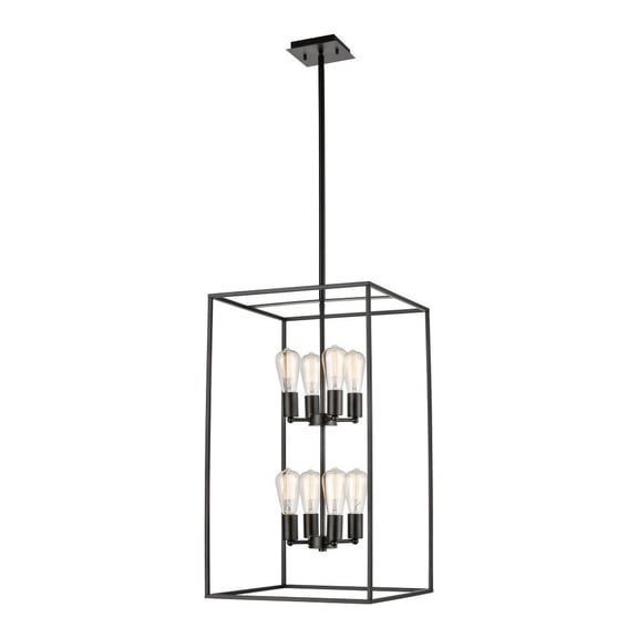 Elk Home 17-Inch Wide Williamsport Pendant, Oil Rubbed Bronze