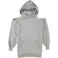 thumbnail image 1 of INC Chandail à Capuchon à Découpes Bling pour Femmes, Gris, Grand, 1 of 2