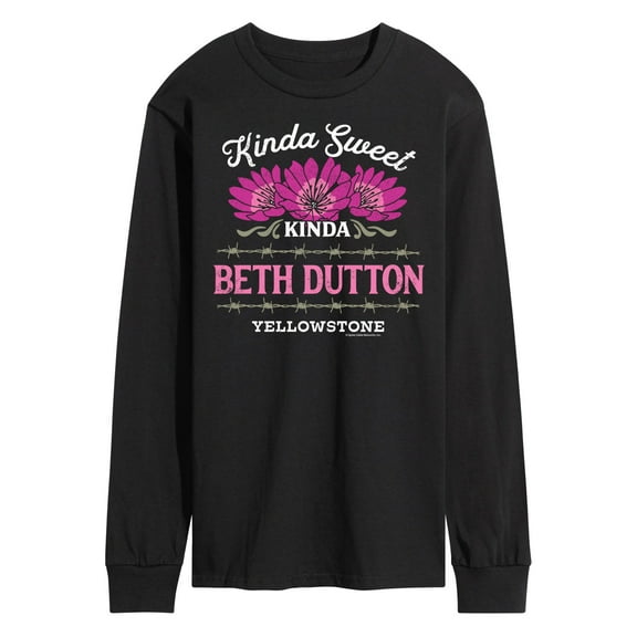 Yellowstone - Kinda Sweet Kinda Beth Dutton - Men's Long Sleeve T-Shirt