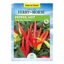Ferry-Morse 460MG Pepper Long Thin Cayenne Annual Vegetable Seeds, Full Sun