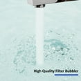 thumbnail image 3 of Recessed Wall Mounted Brass Basin Faucet with Ceramic Cartridge Included-LIVINGbasics®, 3 of 5