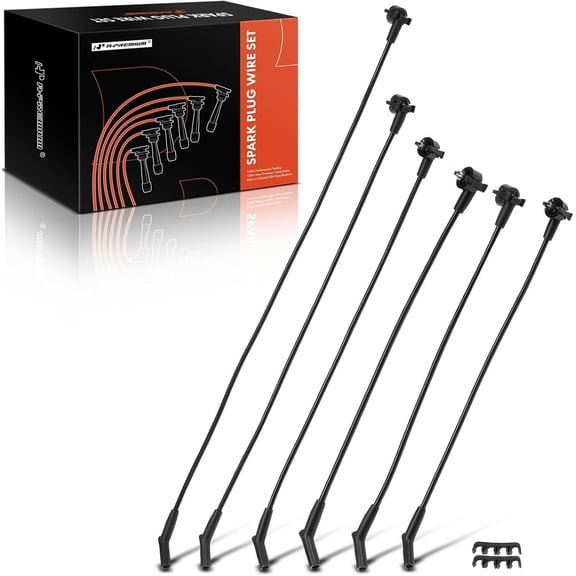 A-Premium Spark Plug Wire Compatible with Ford Explorer/Ranger 1997-2000, Aerostar 1997, V6 4.0L