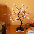 thumbnail image 4 of Lámpara LED OURBAOFU, árbol de cerezo en flor, 51 cm, 36 LED de color blanco cálido, 4 of 6