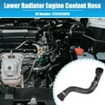 thumbnail image 3 of Lower Radiator Engine Coolant Hose for BMW X3 2.5L L6 - Gas 3.0L L6 - Gas 2004 2005 No.17123413819, 3 of 7