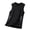 Black, variant on Men's Athletic Sleeveless Shirts, Ice Slik Quick Dry Workout Tank Top, Lightweight Muscle Shirts for Sports Gym Running