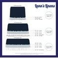 thumbnail image 5 of 10 Pack - Lann's Linens Polyester Tablecloth - 60" x 102" Rectangular - Dark Gray, 5 of 5