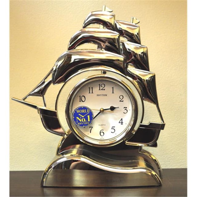 Rhythm 4RP705-R18 Horloge de Bateau à Voile - Or