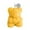 Yellow, variant on Rose Bear Soy Wax Candle Handmade Floral Sculpture for Valentine's Day Day and Women,Yellow