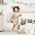 thumbnail image 2 of KAZULO Elephant Baskets 2 Pack Set, Kids Laundry Baskets, Baby Hamper for Nursery, Laundry Hamper (Elephant and Balloons Bundle), 2 of 9