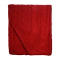 thumbnail image 3 of Jeté à maille torsadée Bleu Rouge, 3 of 4