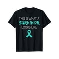 thumbnail image 1 of Camiseta de concientización sobre el cáncer de ovario: Así luce una sobreviviente, 1 of 7