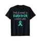 thumbnail image 1 of Camiseta de concientización sobre el cáncer de ovario: Así luce una sobreviviente, 1 of 7