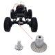 thumbnail image 5 of Juego de engranajes 24T 12T para eje delantero y trasero para modificación de coche RC a escala 1:24., 5 of 7