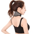 thumbnail image 3 of Vacemry Self-Heating Neck Massage Wrap, Magnetic Infrared Heating Pad with Elastic Belt for Home Office Car Travel, Neck Shoulder Pain Relief Support and Comfort, 3 of 9