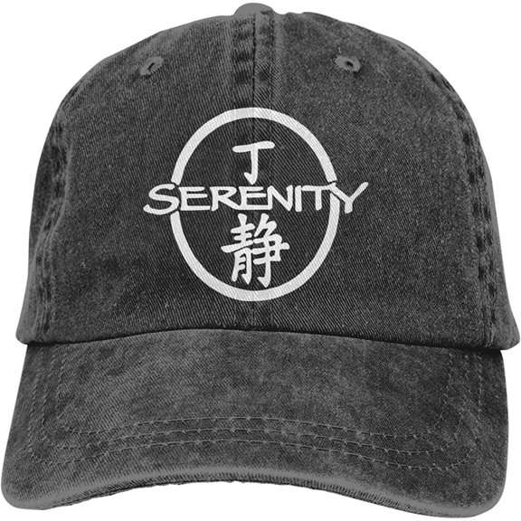 Serenity Firefly Shiney Dad Hat Adjustable Vintage Hat Outdoor Baseball Cap Black