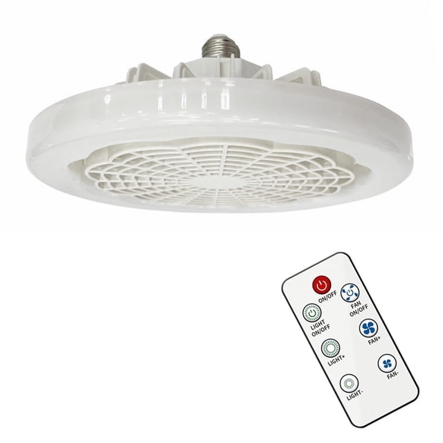 Ceiling Fan with Light Modern with Remote Control Smart LED Dimmable Lighting Indoor Low Profile Ceiling Fan Flush Mount