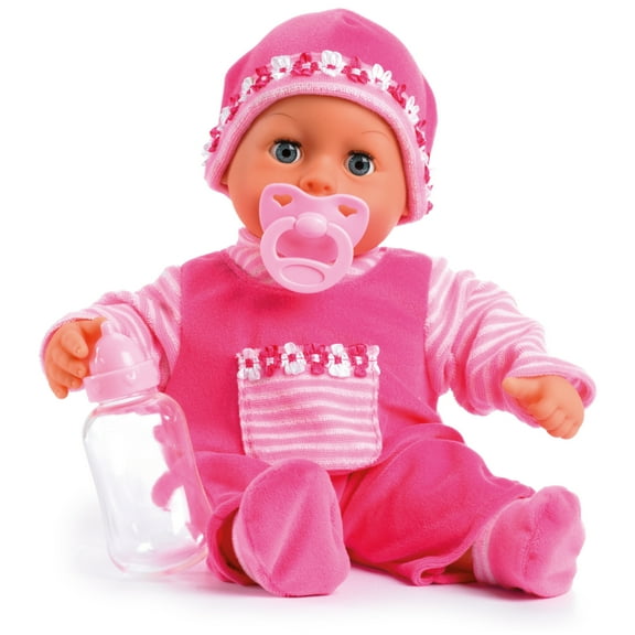 Bayer Design First Words 15" Baby Doll in Pink, Children 3  Years