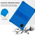 thumbnail image 2 of Hoibon For DOOGEE Tab A9 Plus For DOOGEE Tab A9 Pro+ 11 inch Tablet Case Soft Silicone Adjustable Stand Cover Lightweight Shockproof Protective Tablet Case for DOOGEE Tab A9 Pro+ 11 inch - Blue, 2 of 6