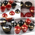 thumbnail image 2 of Miangastore Ramen Bowl Black 1Set 4.3x3.5x3.5in, 2 of 9