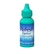 Refresh Optive Lubricant Eye Drops, Sterile, 0.5 Fl. Oz (Pack of 1)