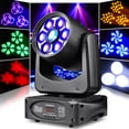 thumbnail image 1 of 150W Rgbw LED Bee Eye Beam Zoom Moving Head Stage Light for Disco Party Club Bar Show, 1 of 6
