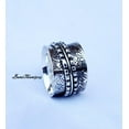 thumbnail image 3 of LD DESIGNS 925 Sterling Silver Spinner Ring – Handmade Wide Statement Meditation Band for Women, Anxiety Relief Jewelry, Christmas Gift for Her, 3 of 7