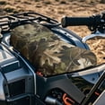 thumbnail image 2 of XYZCANDO Green Camo Forest Waterproof ATV Seat Cover Breathable Four Wheeler Motorcycle Seat Cushion Cover Comfort Compatible with Sportsman Rancher Foreman Scrambler, 2 of 7
