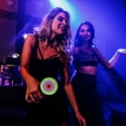 thumbnail image 3 of Fun Central V13 4 Inches Black LED Light up Fan, Handheld Personal LED Light up Fan, Portable LED Light up Fan, Light up Fan, Light up Fan with Changing Patterns, 3 of 4