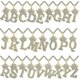 thumbnail image 5 of Collar colgante Yuxing con circonita cúbica Letra Q, 5 of 5