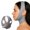 Grey, variant on SKULT Collagen Face Sculpt Wrap, Reusable & Washable Face Mask for Wear While Sleeping, Skin-Friendly and Breathable, Supports Jawline Sculpting & Firming (Grey)