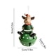 thumbnail image 3 of Adornos navideños, regalos navideños, campanas navideñas, campanas de Papá Noel, campanas de muñeco de nieve, disfraces de Halloween, campanas para árbol de Navidad, campanas de hierro, campanas para, 3 of 6