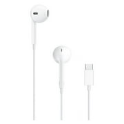 Apple EarPods in-Ear Earbuds with Mic and Remote Earbud Headphones White  with USB-C to 3.5 mm Headphone Jack Adapter (Renewed)
