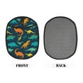 thumbnail image 2 of Sikiie Colorful Dinosaur Silicone Pot Holders, Oven Mitts Heat Resistant Hot Pads, Non Slip Pot Holder for Kitchen Baking and Cooking 9.4 x 7.5 Inches, 2 of 7