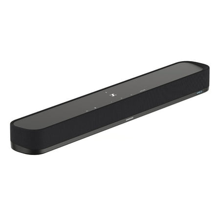 Sennheiser - AMBEO Soundbar Mini Compact Device with Adaptive Features and Multiple Connectivity - Black