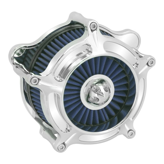 Chrome Air Cleaner Blue Intake Filter Fit For Harley M8 Softail 19 Touring 17-20