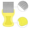 thumbnail image 6 of 8pcs Plastic Pet Combs With Metal Teeth Double Sided Flea Lice Combs For Dogs Cats, 6 of 8