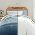 thumbnail image 2 of Noble Linens 8 Piece Dorm Bedding Bundle, Comforter & Sheet Set, Pillows, Laundry Bag, 2 of 8