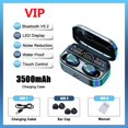 thumbnail image 1 of 2022 nuevos auriculares inalámbricos TWS 3500mAh caja de carga estéreo 5,2 auriculares Bluetooth en la oreja auriculares manos libres para Xiaomi Tan Jianjun unisex, 1 of 2