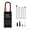 B, variant on Tire Inflator Portable Air Compressor Cordless Mini Bike Pump with Digital Display, Car Tires Air Pump with Pressure Gauge, LED Lights & Pressure Gauge for Car, Motorcycle, Bike, Balls, Pool Floats