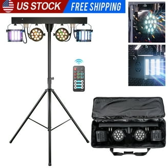 6) American DJ ADJ ENCORE PROFILE 1000 WW COB DMX LED Ellipsoidal