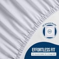thumbnail image 3 of Twin Size Mattress Protector Waterproof, Premium 200 GSM Terry Mattress Cover, Soft & Breathable Bed Cover, Fitted Sheet Style Stretchable Deep Pockets 15" by Utopia Bedding (White), 3 of 9
