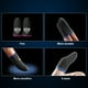 thumbnail image 5 of Cateissary 5 pares de fundas para dedos para juegos, fundas para pantalla táctil a prueba de sudor, guantes reutilizables de fibra plateada a Type3 NO3, 5 of 6
