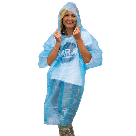 Ozark Trail Emergency Rain Poncho, Clear – BrickSeek