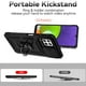 thumbnail image 3 of Estuche GANGXUN para Samsung Galaxy A22 4G, soporte giratorio 360°, estilo mecánico y magnético, 3 of 5