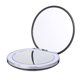 thumbnail image 1 of Espejo de maquillaje LED portátil recargable con luz natural ajustable, diseño compacto y doble cara con aumento de 1x/3x, ideal para viajes y uso diario, disponible en color negro., 1 of 6