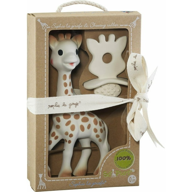 Vulli So Pure Sophie And Natural Soother Sophie The Giraffe Teether Gift Set Walmart Com Walmart Com
