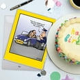 thumbnail image 5 of 1 Large Funny Birthday Greeting Card (8.5 x 11 Inch) - Im S-xy J8312BDG, 5 of 6